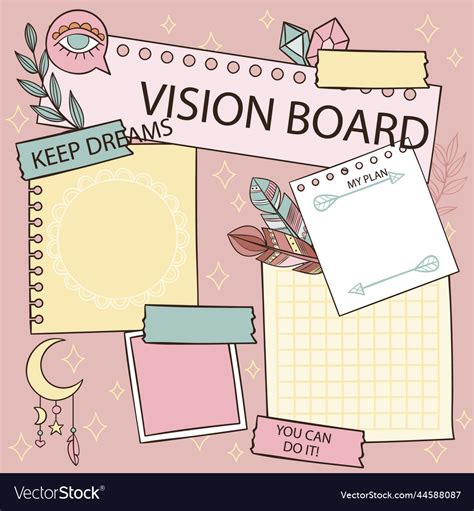 vision board clip art